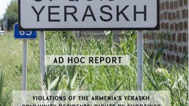 Զեկույցում ապացույցներով ներկայացված են Երասխում բնակիչների իրավունքների վտանգներն ու խախտումների փաստերը․ ՄԻՊ
