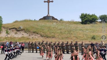 Տեղի է ունեցել 44-օրյա պատերազմի մասնակից զինծառայողների զորացրման հանդիսավոր արարողություն