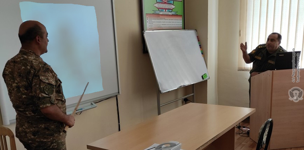 Տեղի է ունեցել հրամանատարական պատրաստության պարապմունք