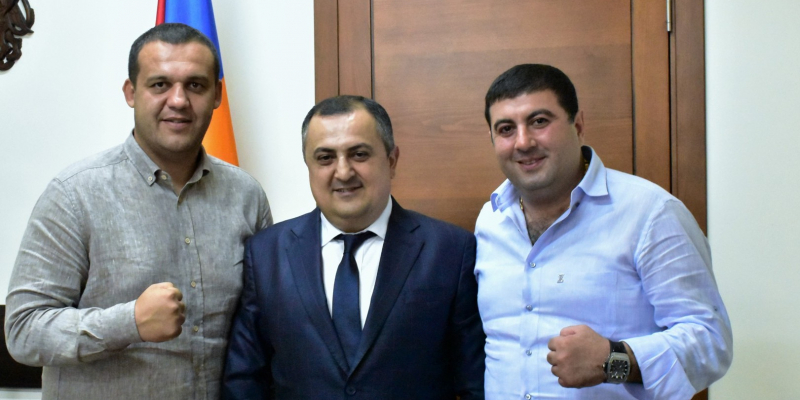 Նոր հեռանկարներ հայկական բռնցքամարտի զարգացման համար. Կարեն Գիլոյանն ընդունել է AIBA-ի նախագահին