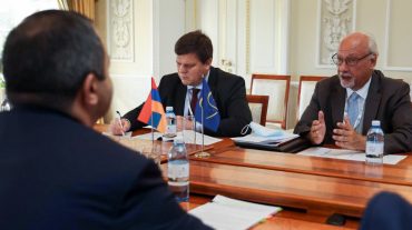 Արթուր Դավթյանը ԵԽ մարդու իրավունքների և իրավունքի գերակայության գլխավոր վարչության ղեկավարի հետ քննարկել է պատերազմի հումանիտար ասպեկտները