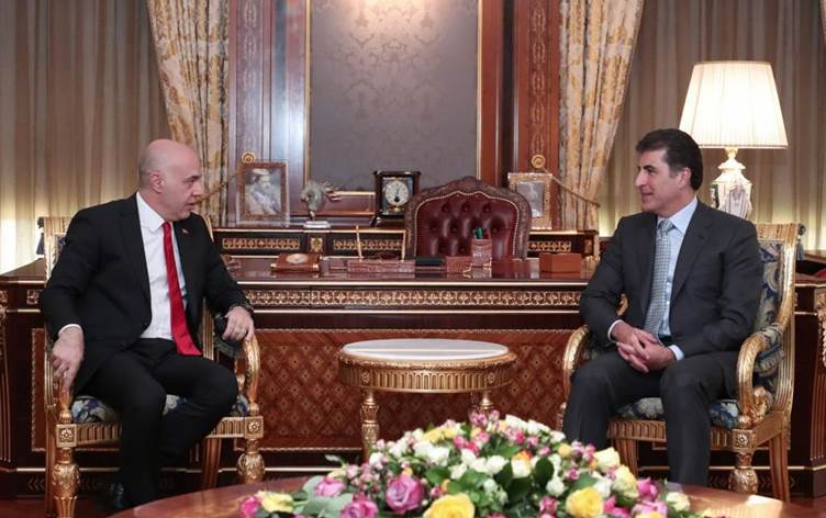 Քուրդիստանի ինքնավարության կառավարության ղեկավար Բարզանին հանդիպել է Իրաքում Թուրքիայի նորանշանակ դեսպանի հետ