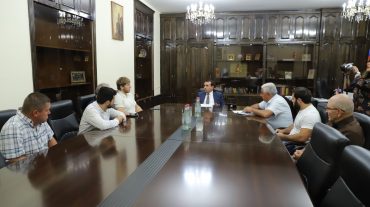 Շիրակի մարզպետն ընդունել է Տոկիոյի օլիմպիական խաղերին մասնակցող գյումրեցի մարզիկներին