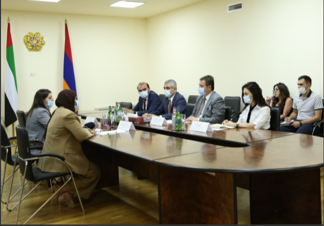 Բարձր տեխնոլոգիական արդյունաբերության ոլորտին առնչվող հարցեր են քննարկել ՀՀ ԲՏԱ նախարարի պաշտոնակատարը և ՀՀ-ում ԱՄԷ-ի դեսպանության գործերի ժամանակավոր հավատարմատարը