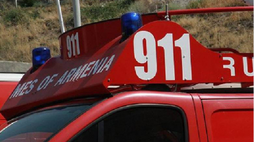Հրդեհ Մարտունի քաղաքում