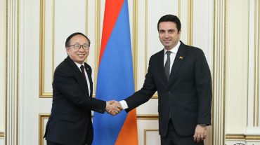 Ազգային ժողովի նախագահն ընդունել է Չինաստանի դեսպանին