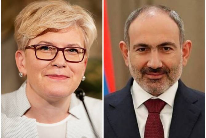 Լիտվայի վարչապետը շնորհավորել է Նիկոլ Փաշինյանին վարչապետի պաշտոնում նշանակվելու կապակցությամբ
