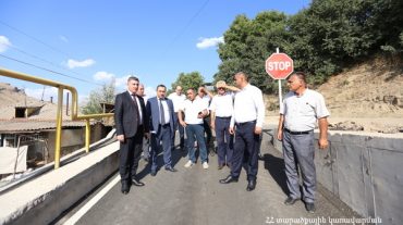 ՏԿԵ նախարարն աշխատանքային այց է կատարել Սյունիքի, Վայոց ձորի մարզեր