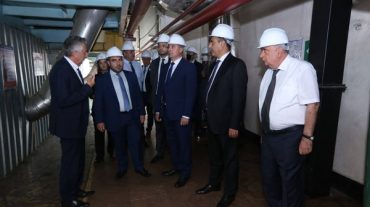 Նախարար Գնել Սանոսյանը ճանաչողական այց է կատարել Հայկական ատոմային էլեկտրակայան