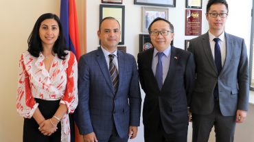 Զարեհ Սինանյանն ընդունել է ՀՀ-ում Չինաստանի  դեսպան Ֆան Յոնգին