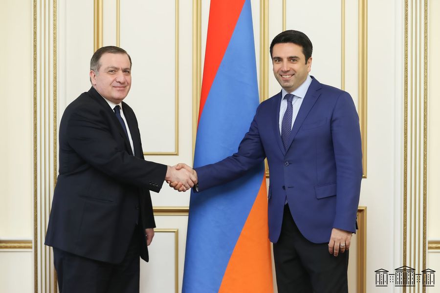 Ալեն Սիմոնյանը հյուրընկալել է Հայաստանում Վրաստանի դեսպանին