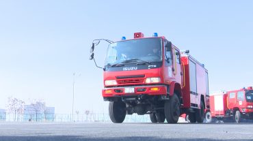 Հրդեհ Արցախի պողոտայում