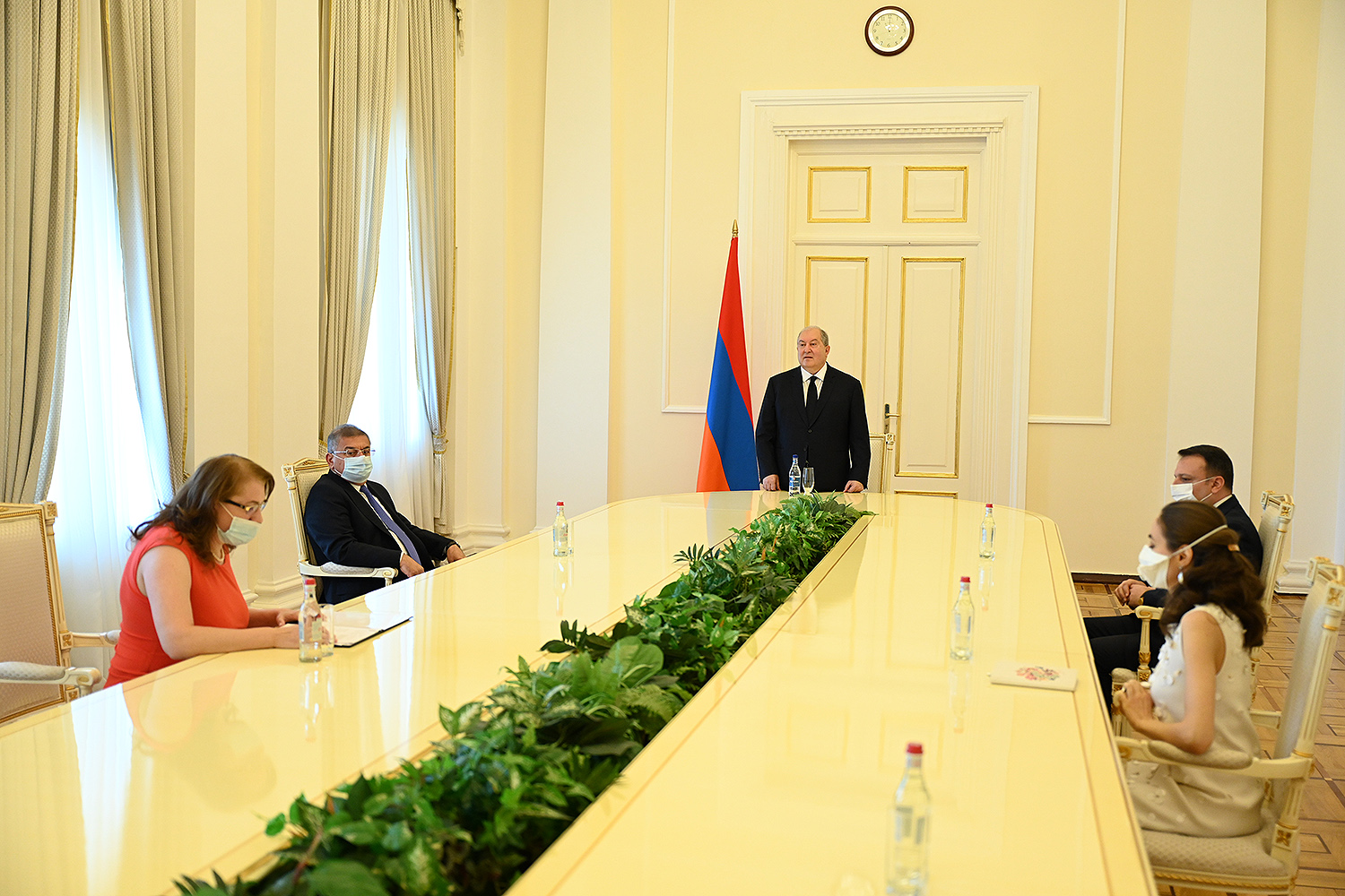Այսօր տեղի է ունեցել սնանկության դատարանի 4 դատավորների երդման արարողությունը