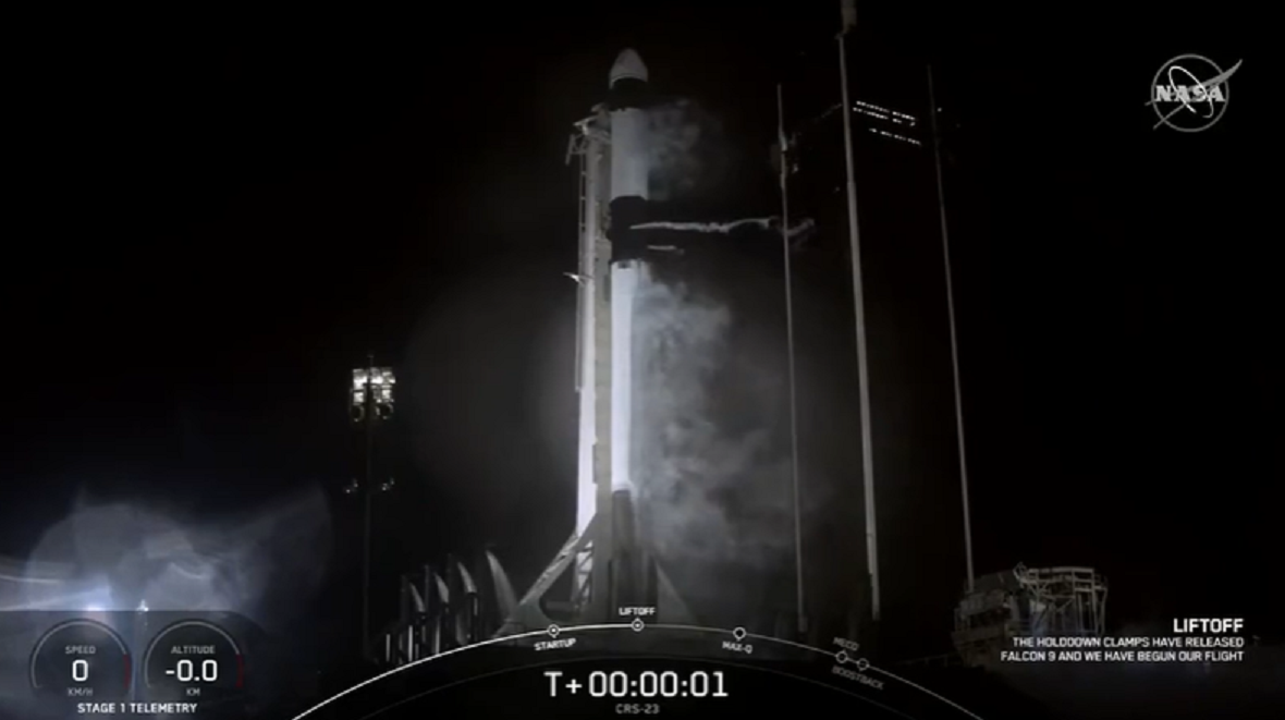 Ֆլորիդայում արձակվել է Falcon 9 հրթիռը՝ Dragon տիեզերանավով