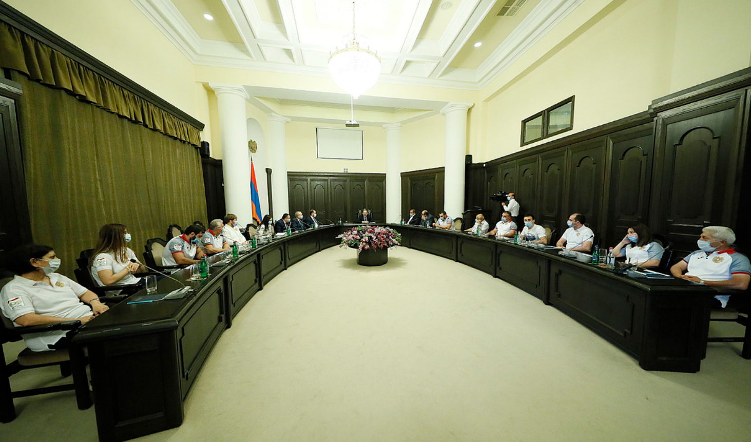 «Մեր մարզիկները պատշաճ ձևով ներկայացրին Հայաստանը Տոկիոյի օլիմպիադայում». վարչապետը հյուրընկալել է Հայաստանի օլիմպիական հավաքականին