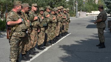 5-րդ զորամիավորման վարչակազմի հետ անցկացվել է մարտավարաշարային պարապմունք