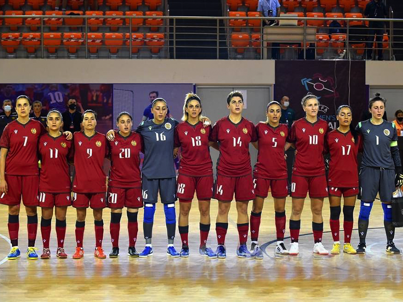 Կանանց ֆուտզալի Հայաստանի ազգային հավաքականը զիջեց Նիդերլանդներին