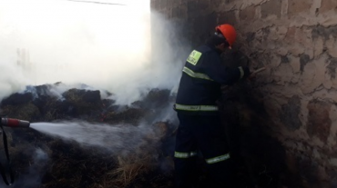 Սասունիկ գյուղում այրվել է անասնակեր