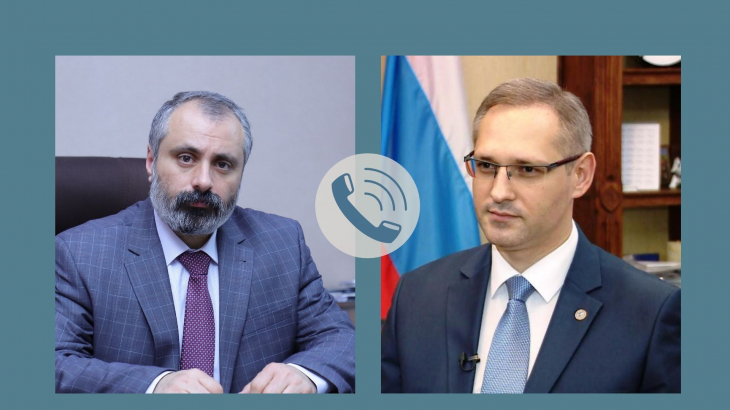 Արցախի արտգործնախարարը հեռախոսազրույց է ունեցել Մերձդնեստրի գործընկերոջ հետ