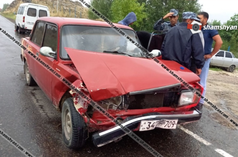 Գեղարքունիքում բախվել են Ford-ն ու «Վազ 2107»-ը. տուժածները տեղափոխվել են հիվանդանոց