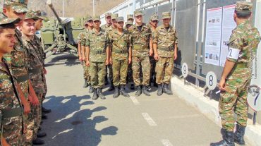 Զինծառայողների հետ անցկացվել են անվտանգության կանոնների պահպանման վերաբերյալ հրահանգավորումներ