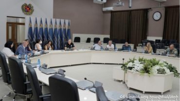 ԱԻՆ փոխնախարարը հանդիպել է Կարմիր խաչի միջազգային կոմիտեի հայաստանյան գրասենյակի պատվիրակությանը