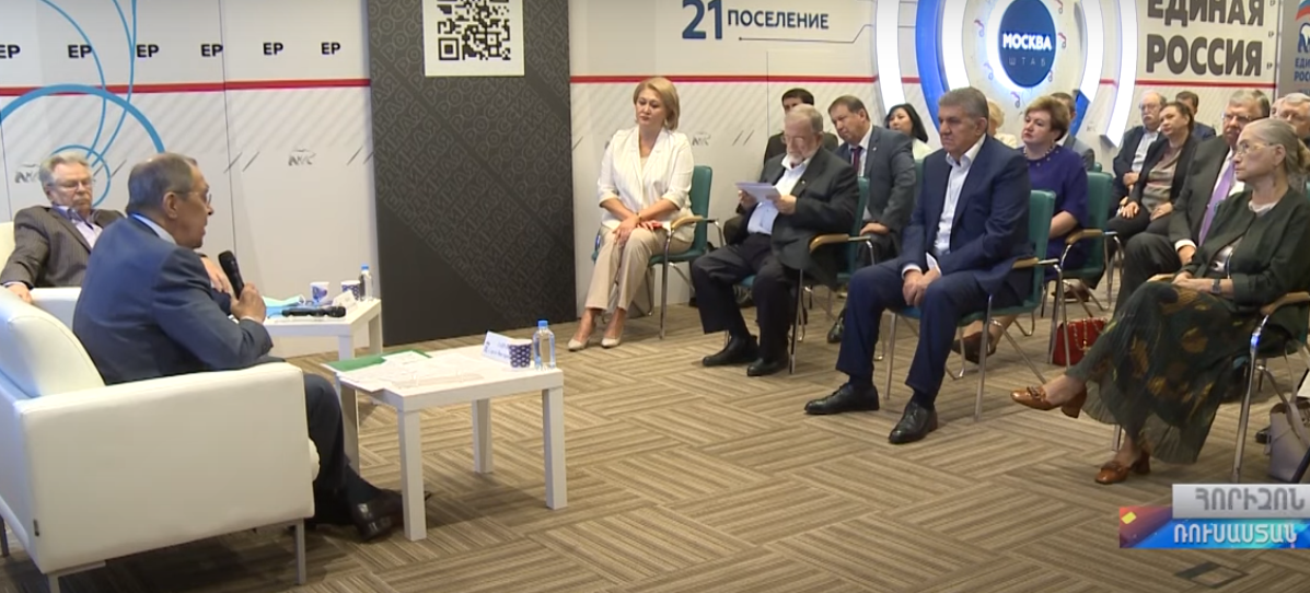 Սերգեյ Լավրովի օրը հագեցած է եղել հայկական թեմատիկայով