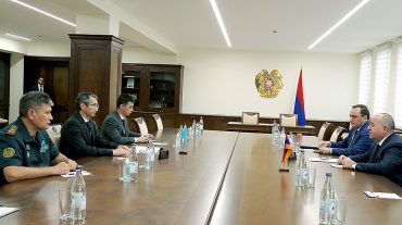 Արշակ Կարապետյանը Ղազախստանի դեսպանին ներկայացրել է ՀՀ շուրջ ձևավորված անվտանգային միջավայրը