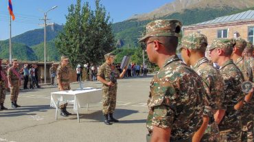 Զինվորական երդման հանդիսավոր արարողություն 4-րդ զորամիավորման զորամասում