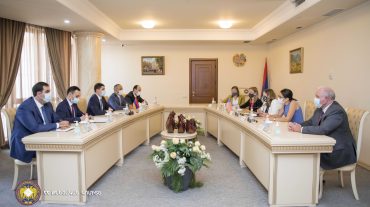 Քննչական կոմիտեի նախագահ Արգիշտի Քյարամյանն ընդունել է ԱՄՆ դեսպան Լին Թրեյսիին