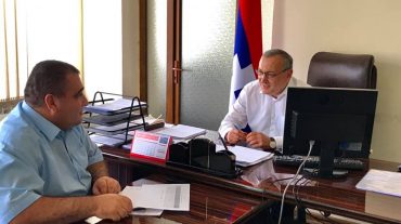 Արցախի ԱԺ նախագահն այցելել է ՀՀ-ում ԱՀ կառավարության օպերատիվ շտաբ