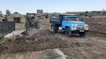 Անուշավան գյուղում սուբվենցիոն ծրագրով երկու փողոց է վերանորոգվում
