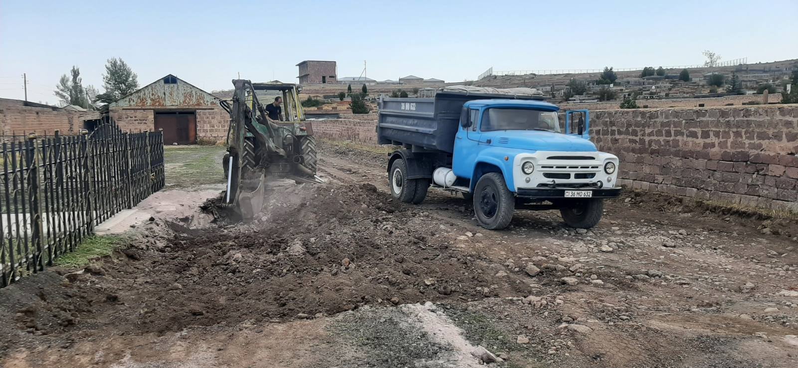 Անուշավան գյուղում սուբվենցիոն ծրագրով երկու փողոց է վերանորոգվում