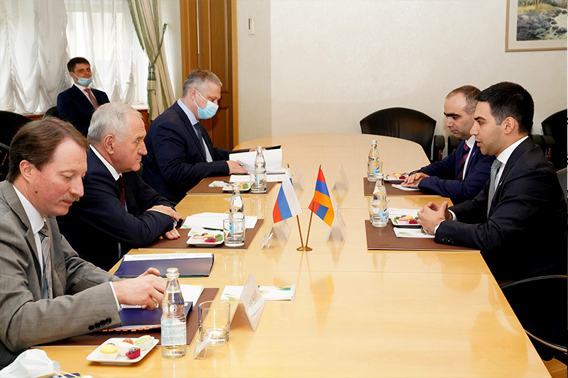 Քննարկվել են մաքսային ոլորտում Հայաստան-Ռուսաստան և ԵԱՏՄ շրջանակում համագործակցության հարցեր