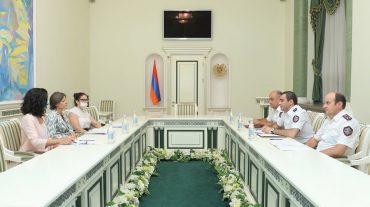 Գլխավոր դատախազի պաշտոնակատարն ընդունել է Երևանում ԵԽ գրասենյակի ղեկավարին