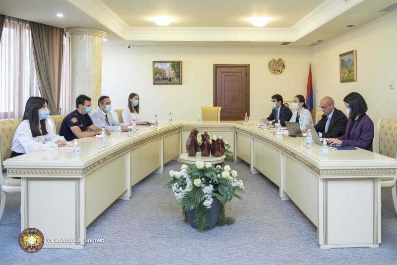 Քննչական կոմիտեում տեղի է ունեցել հանդիպում ԵԱՀԿ փորձագետի և ՀՀ ԱԳՆ ներկայացուցիչների հետ