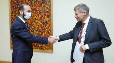 Բելգիայի նորանշանակ դեսպանն իր հավատարմագրերի պատճենն է հանձնել ՀՀ ԱԳ նախարար Արարատ Միրզոյանին