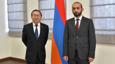 Արարատ Միրզոյանն ընդունել է Չինաստանի դեսպանին