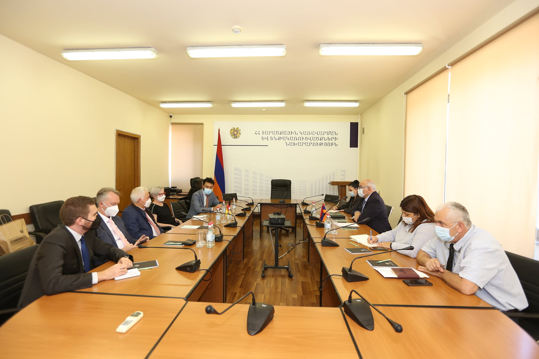 Վաչե Տերտերյանն ընդունել է Գերմանիայի Ռեգեն երկրամասային շրջանի պատվիրակությանը