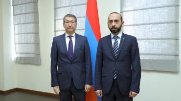 ԱԳ նախարար Արարատ Միրզոյանը հանդիպել է ՀՀ-ում Ղազախստանի դեսպանի հետ