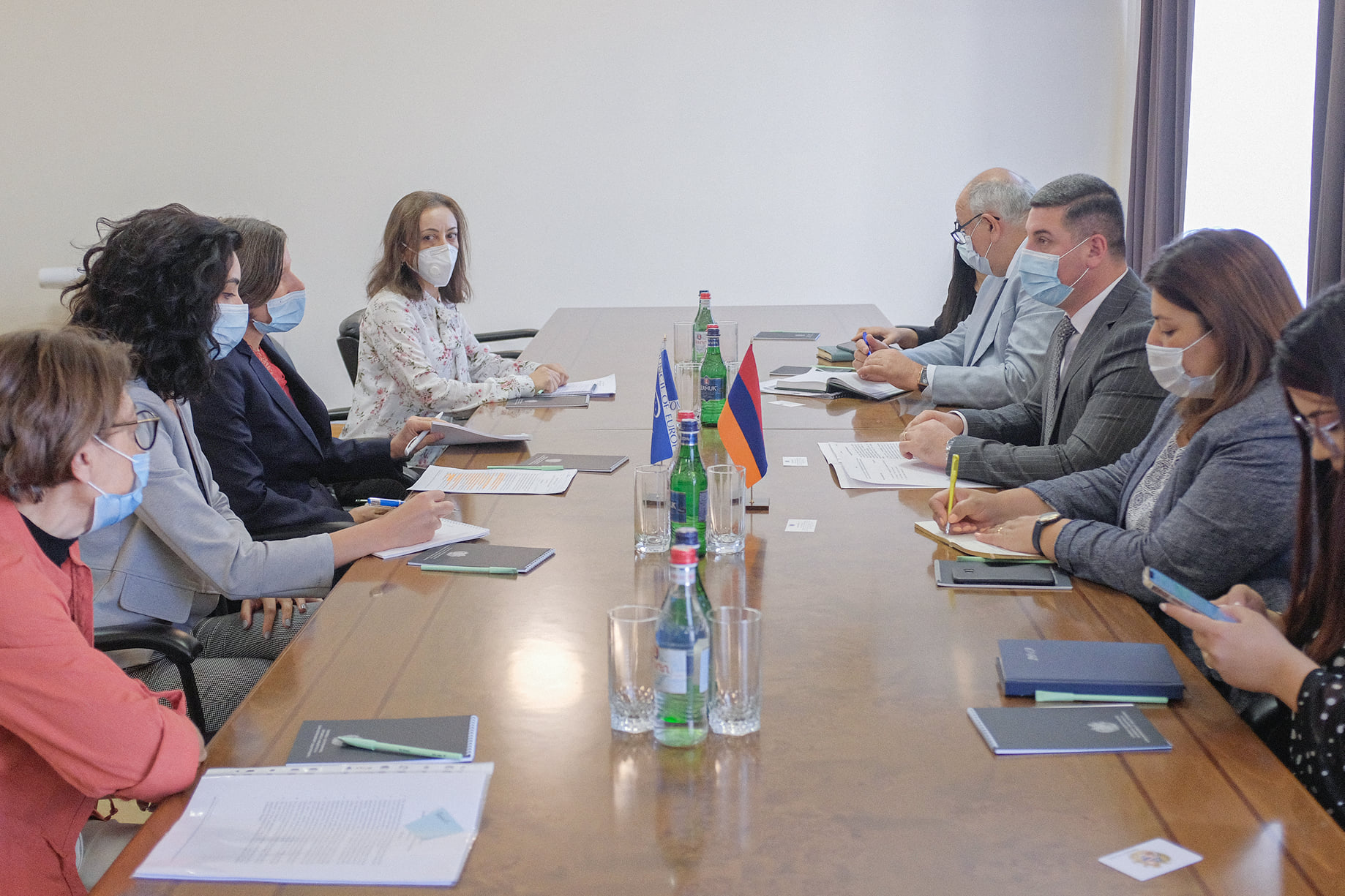 ՏԿԵ նախարարն ընդունել է Եվրոպայի խորհրդի երևանյան գրասենյակի պատվիրակությանը