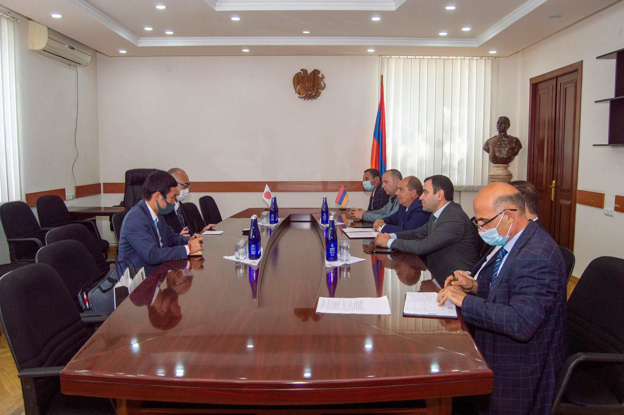 Տավուշի մարզպետը ՀՀ-ում Ճապոնիայի արտակարգ և լիազոր դեսպանին է ներկայացրել մարզի զարգացման հնարավորությոններն ու հեռանկարները