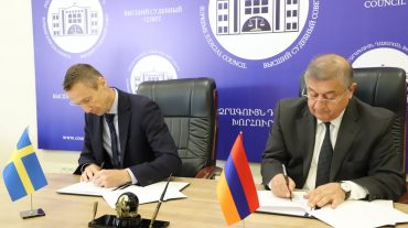 Հայաստանն ու Շվեդիան կհամագործակցեն դատաիրավական ոլորտում
