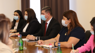 ՏԿԵ նախարար Գնել Սանոսյանն ընդունել է ՀԲ տարածաշրջանային տնօրենին և ՀԲ հայաստանյան գրասենյակի նորանշանակ ղեկավարին