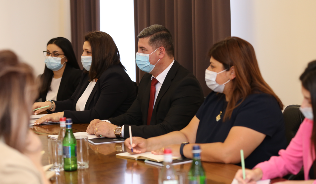 ՏԿԵ նախարար Գնել Սանոսյանն ընդունել է ՀԲ տարածաշրջանային տնօրենին և ՀԲ հայաստանյան գրասենյակի նորանշանակ ղեկավարին