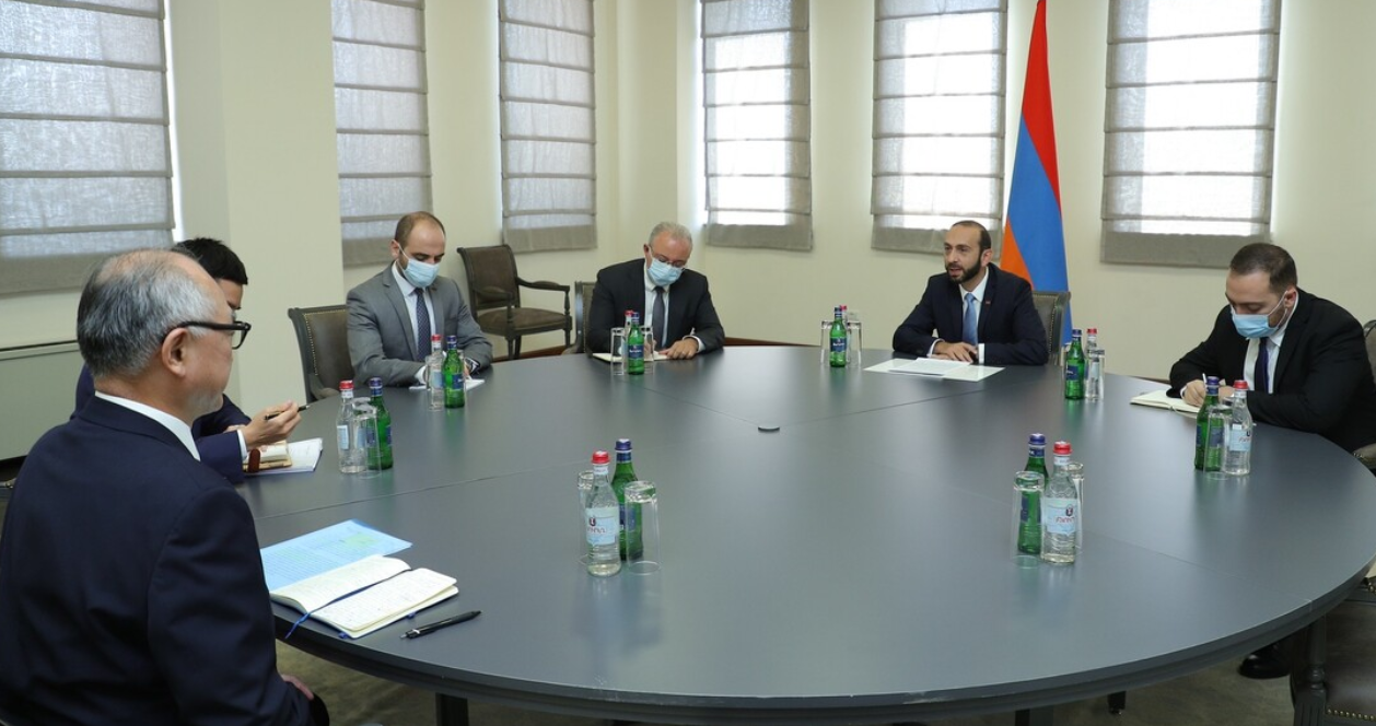 Արարատ Միրզոյանը բարձր է գնահատել Ճապոնիայի շարունակական աջակցությունը ԵԱՀԿ ՄԽ համանախագահության շրջանակներում համապարփակ և խաղաղ կարգավորմանը