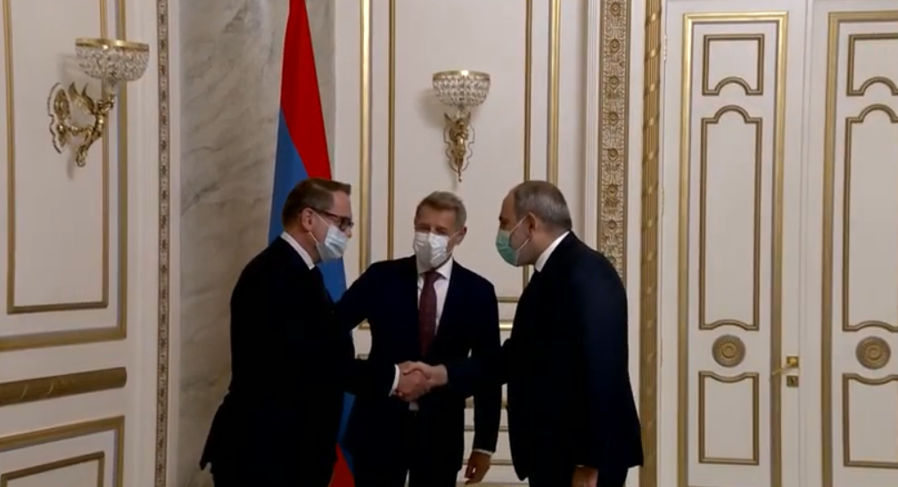 Վարչապետն ընդունել է ԵԱՀԿ Մինսկի խմբի ֆրանսիացի համանախագահին