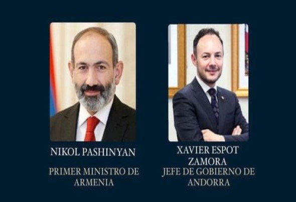 Համատեղ ջանքերով նոր ազդակ կհաղորդենք մեր գործընկերությանը. Նիկոլ Փաշինյանը՝ Անդորայի վարչապետին