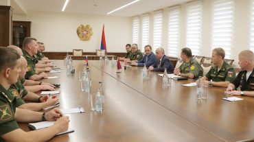 ՀՀ պաշտպանության նախարարն ընդունել է ՌԴ ՊՆ պատվիրակությանը