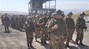 Շարունակվում են զորամասերը համալրած պահեստազորայինների պատրաստման պարապմունքները